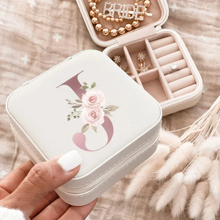Compact Jewelry Travel Organizer Box