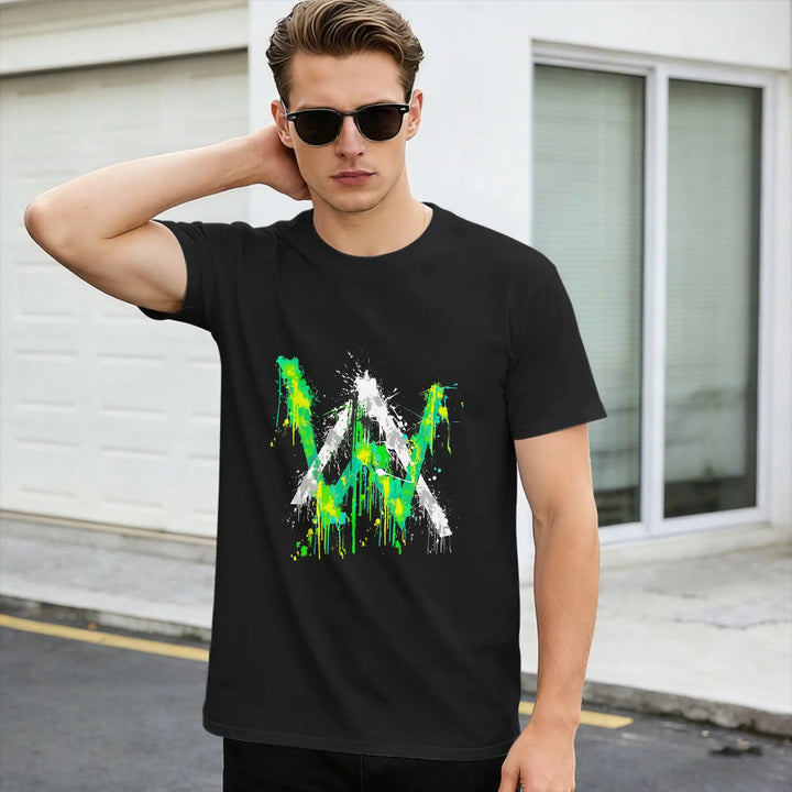 Men's Graphic Cotton T-Shirt – Casual Streetwear Tee