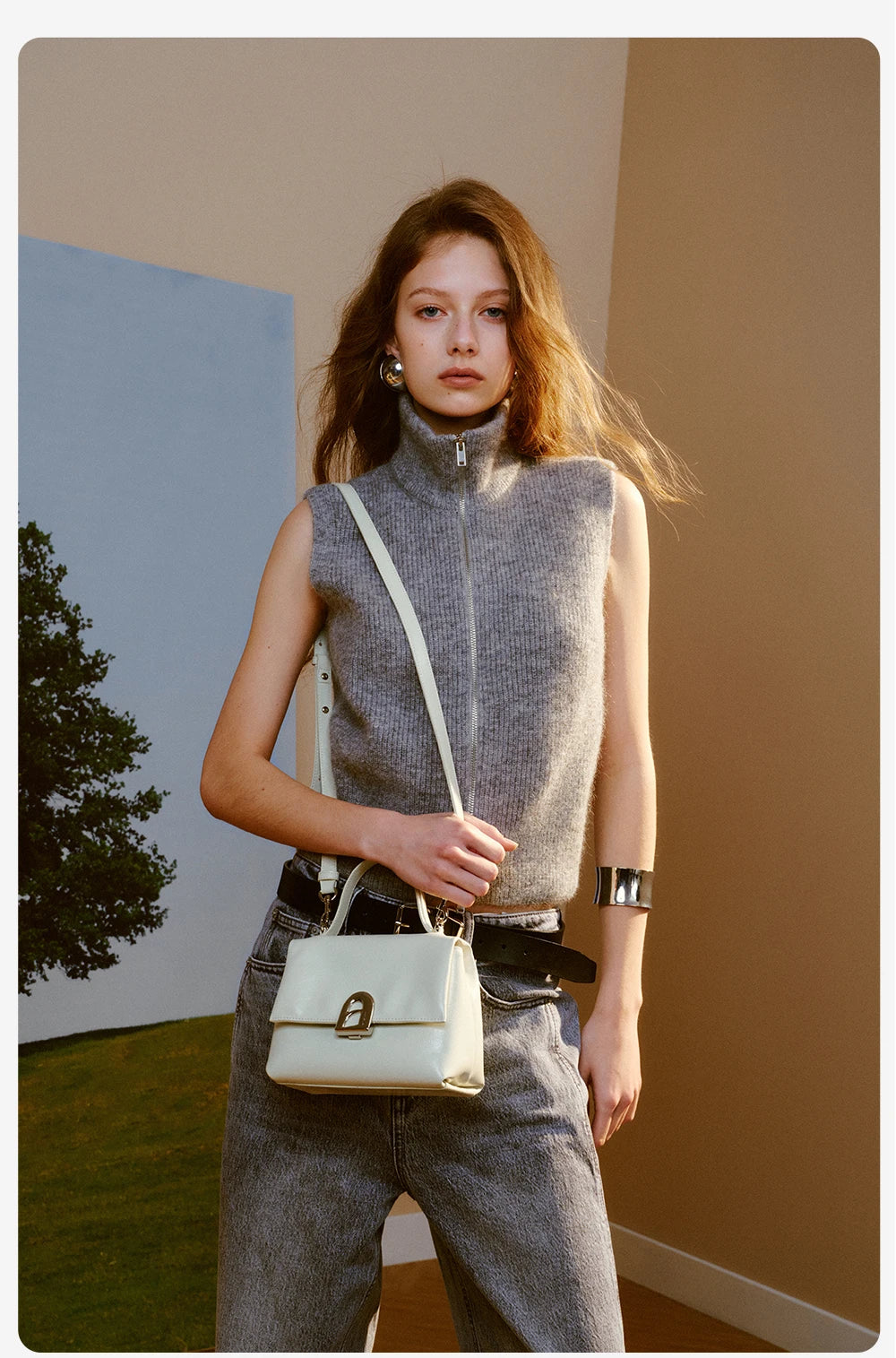 LA FESTIN Luxury Small Leather Shoulder and Crossbody Bag