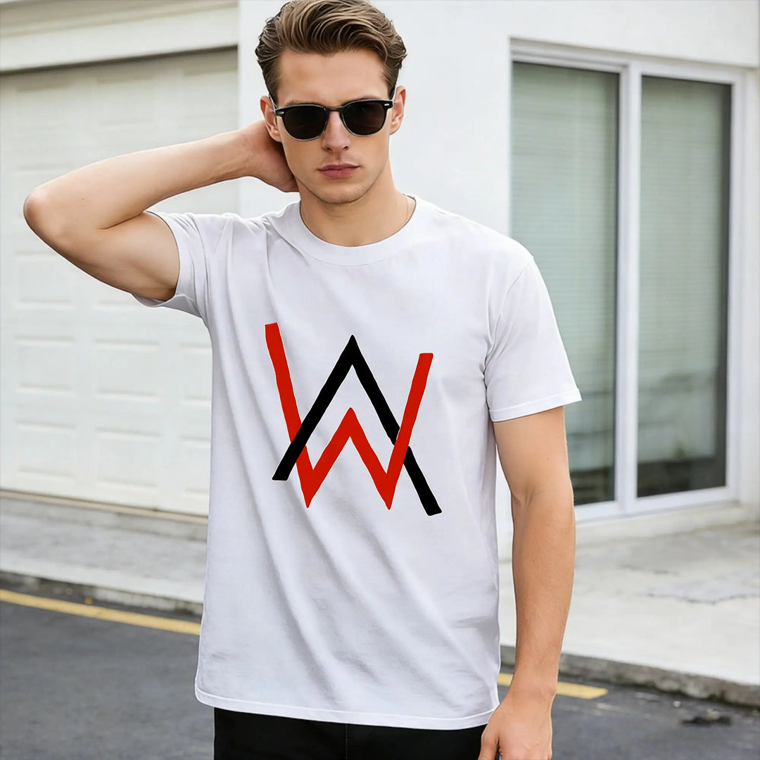 Men's Graphic Cotton T-Shirt – Casual Streetwear Tee