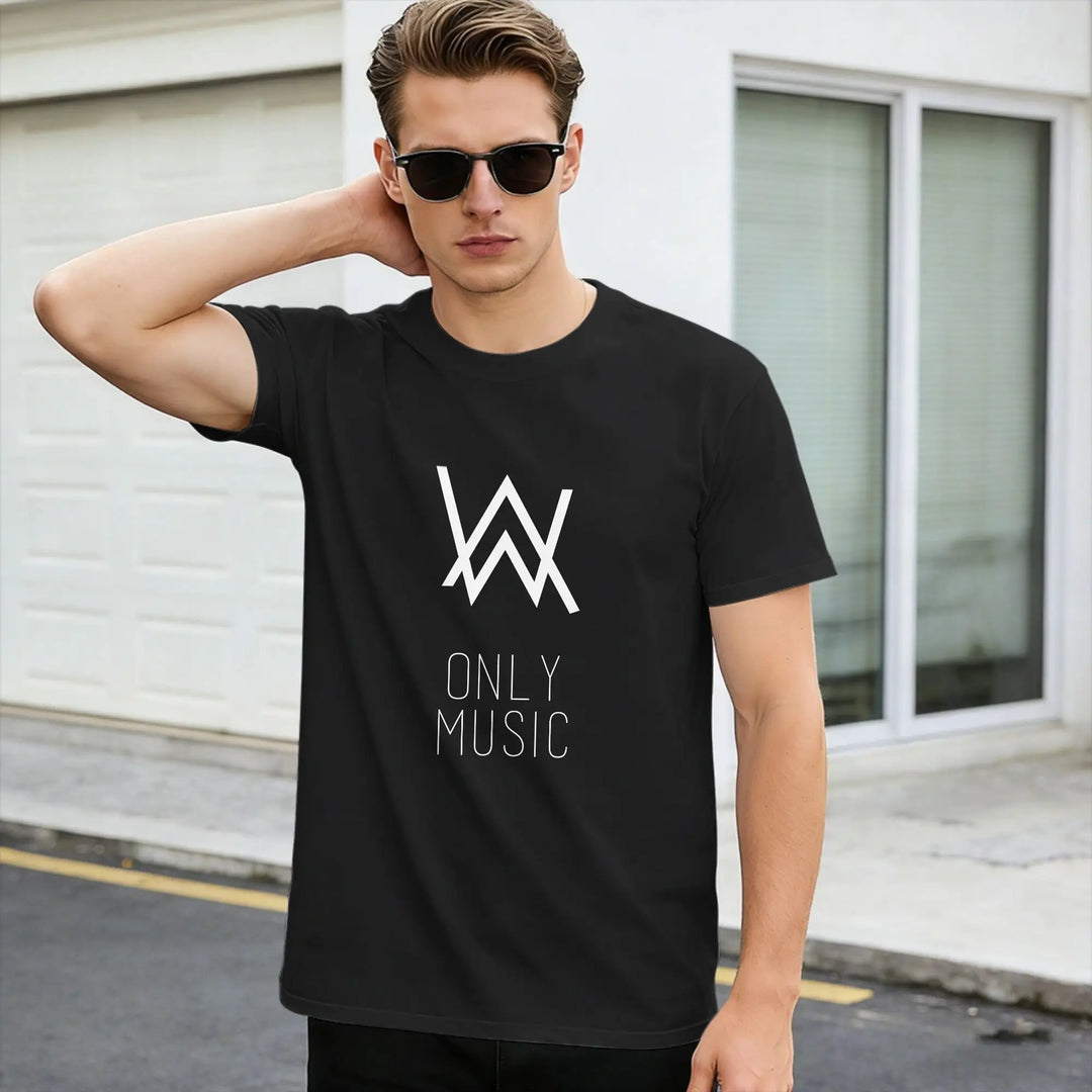 Men's Graphic Cotton T-Shirt – Casual Streetwear Tee