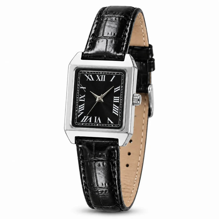 Women's Square Roman Numeral Watch – Quartz