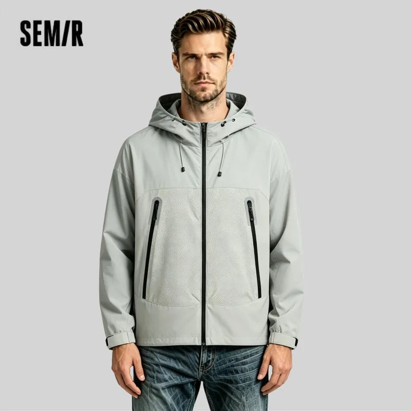 Men's Lightweight Hooded Jacket