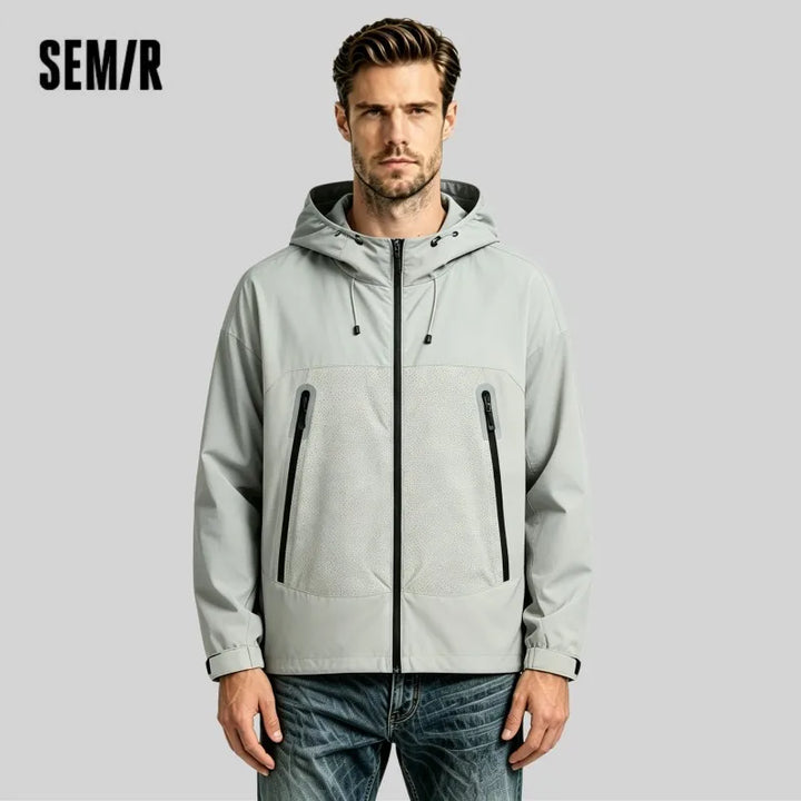 Men's Lightweight Hooded Jacket