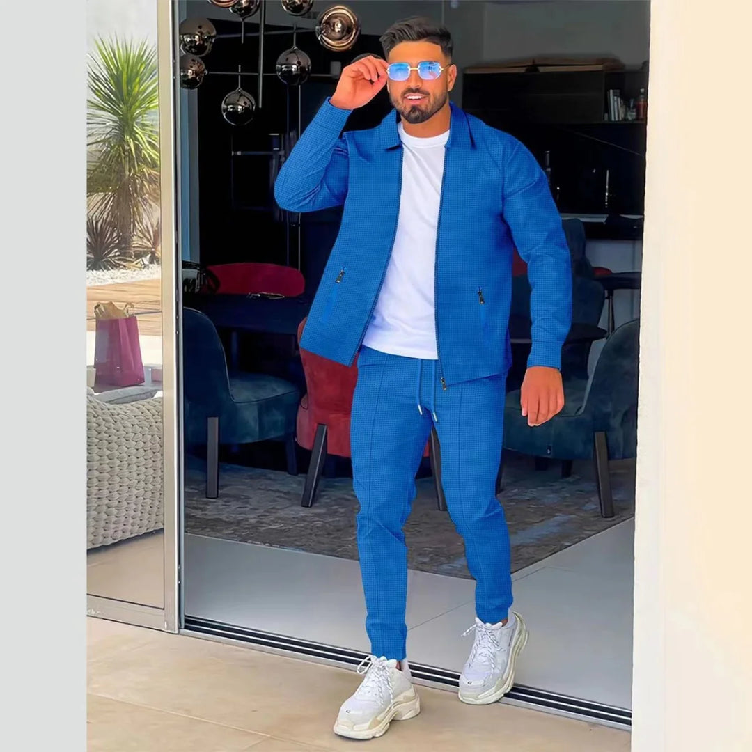 Men's Casual Two-Piece Track Set