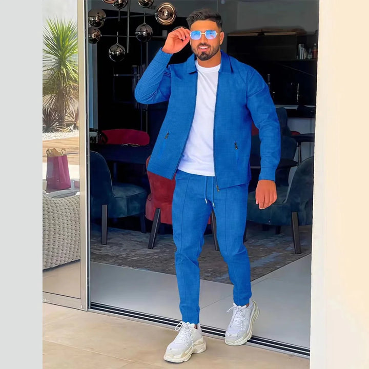 Men's Casual Two-Piece Track Set