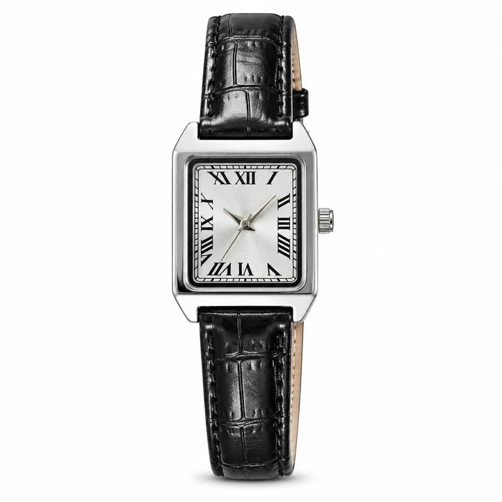 Women's Square Roman Numeral Watch – Quartz
