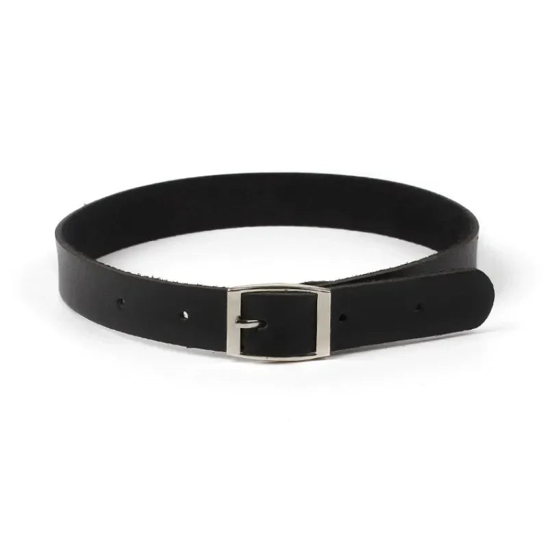 Gothic Heart-Lock Choker Necklace – Statement Accessory