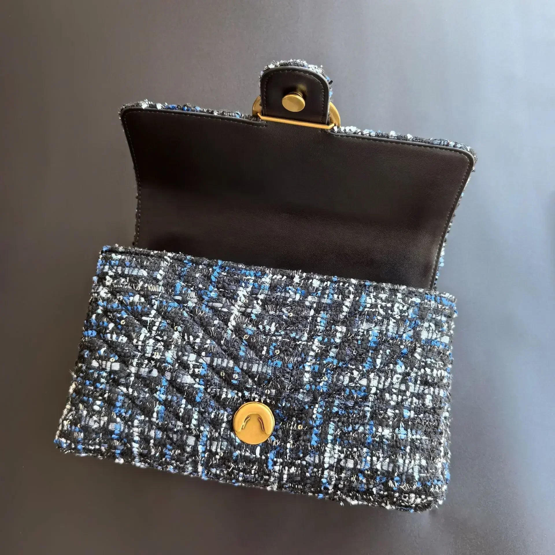 Genuine Leather Swallow Chain Crossbody Bag