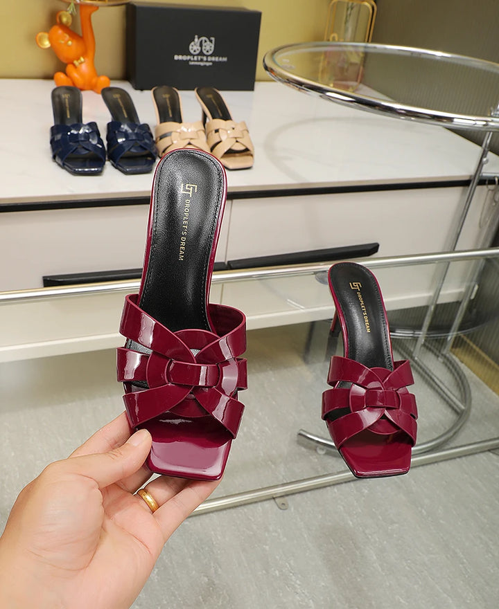 Women's High-Heel Slide Sandals