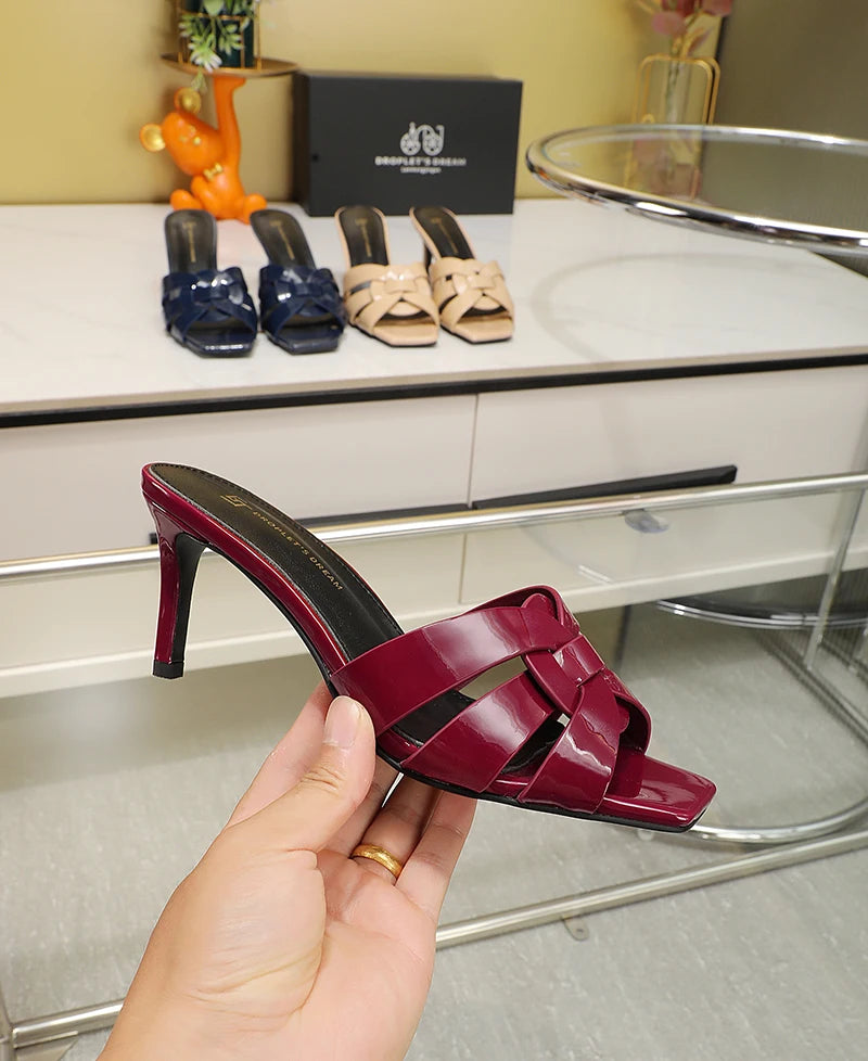 Women's High-Heel Slide Sandals