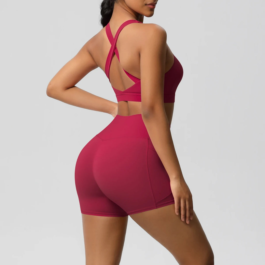 Women's 2-Piece Pocketed Activewear Set