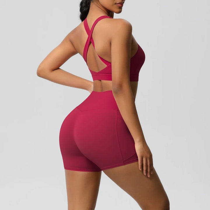 Women's 2-Piece Pocketed Activewear Set