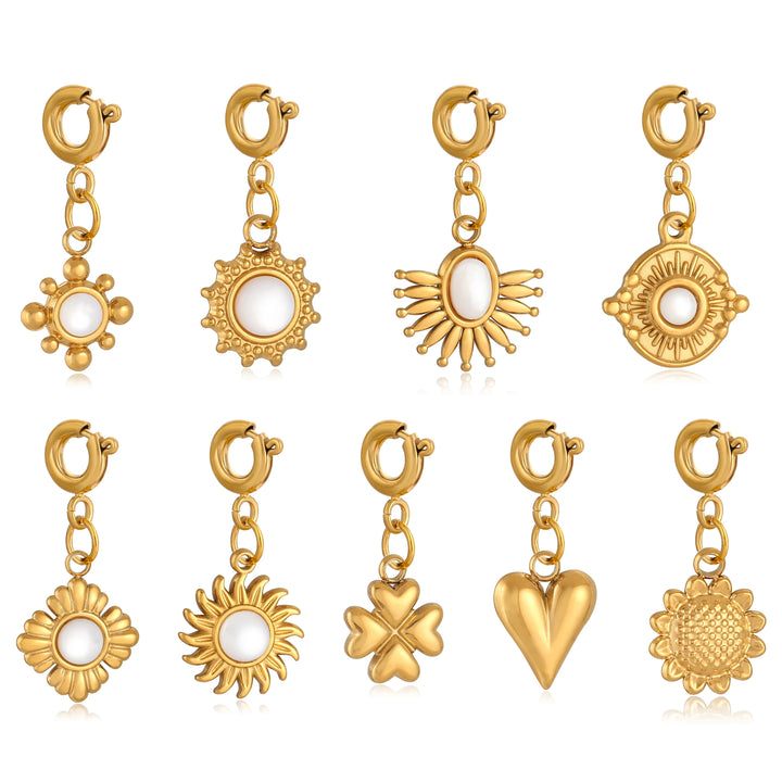 Stainless Steel Decorative Jewelry Charms