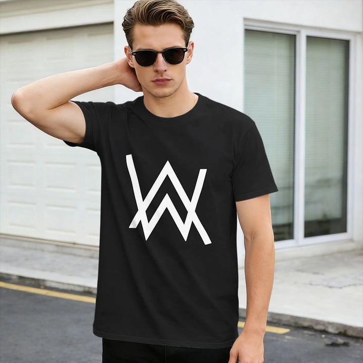 Men's Graphic Cotton T-Shirt – Casual Streetwear Tee