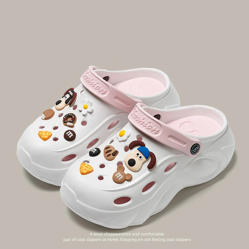 Women's Pearl-Accent Platform Clogs