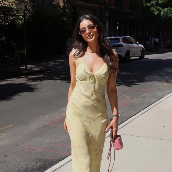 Women's Boho Sleeveless Two-Piece Set