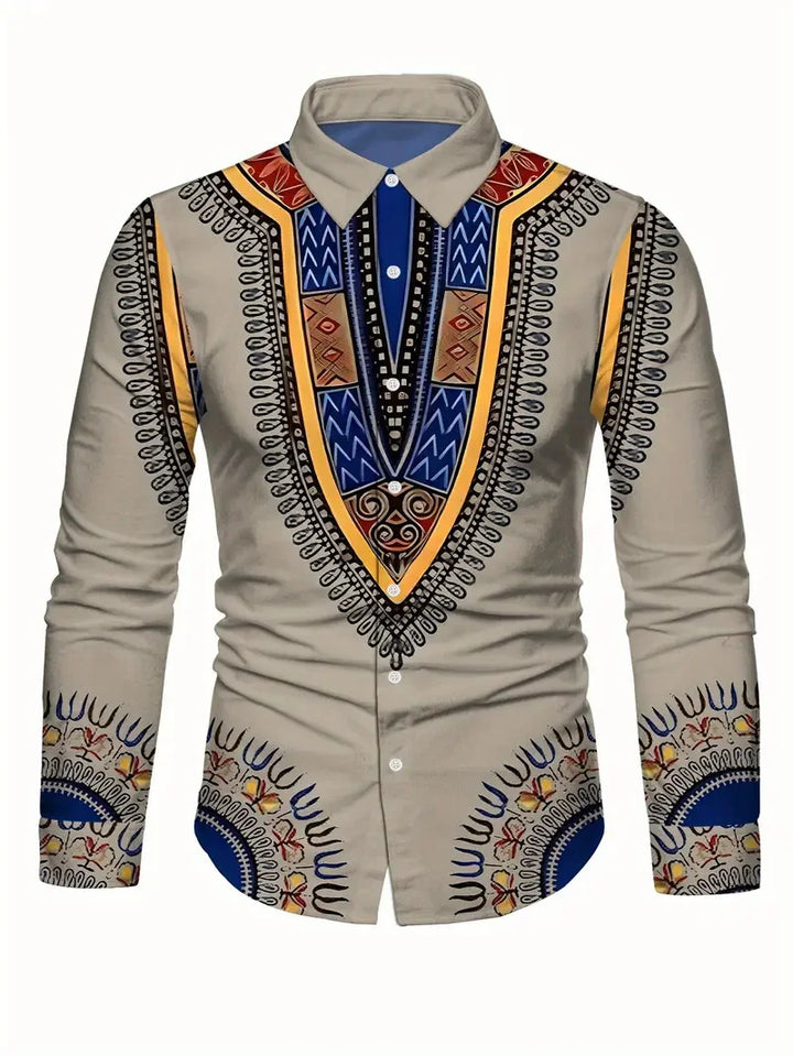 Men's Long-Sleeve Casual Shirt