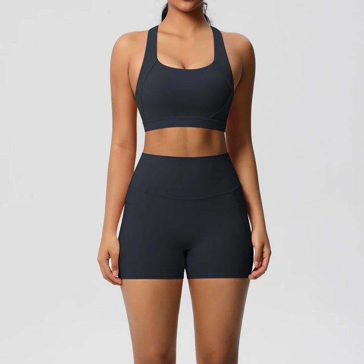 Women's 2-Piece Pocketed Activewear Set