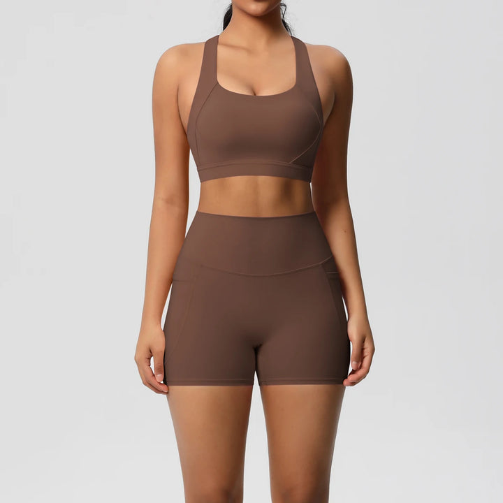 Women's 2-Piece Pocketed Activewear Set