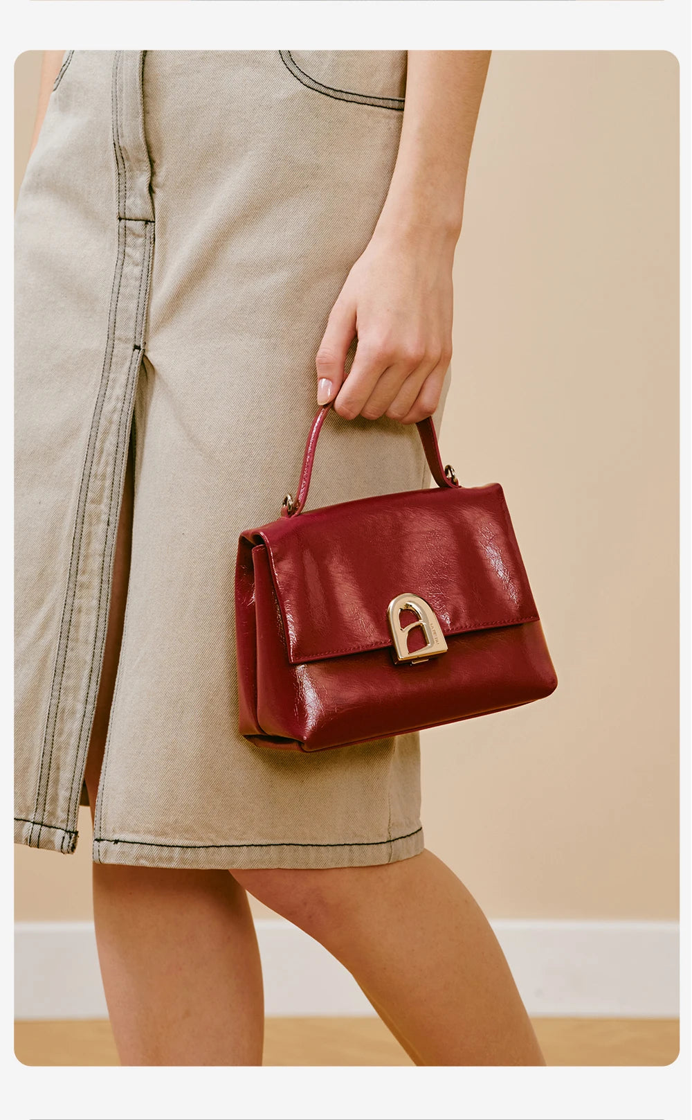 LA FESTIN Luxury Small Leather Shoulder and Crossbody Bag