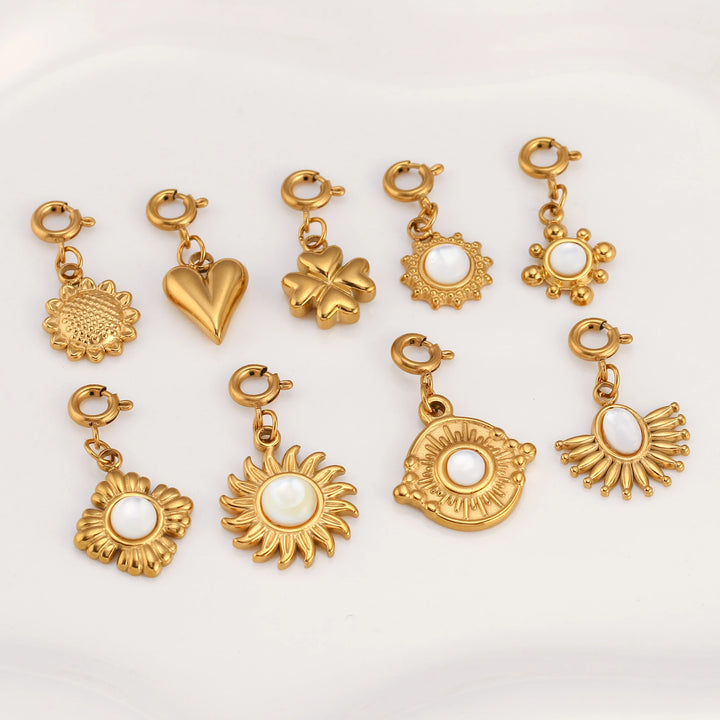 Stainless Steel Decorative Jewelry Charms