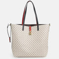 CH Women's Large Capacity Letter Print Shoulder Bag