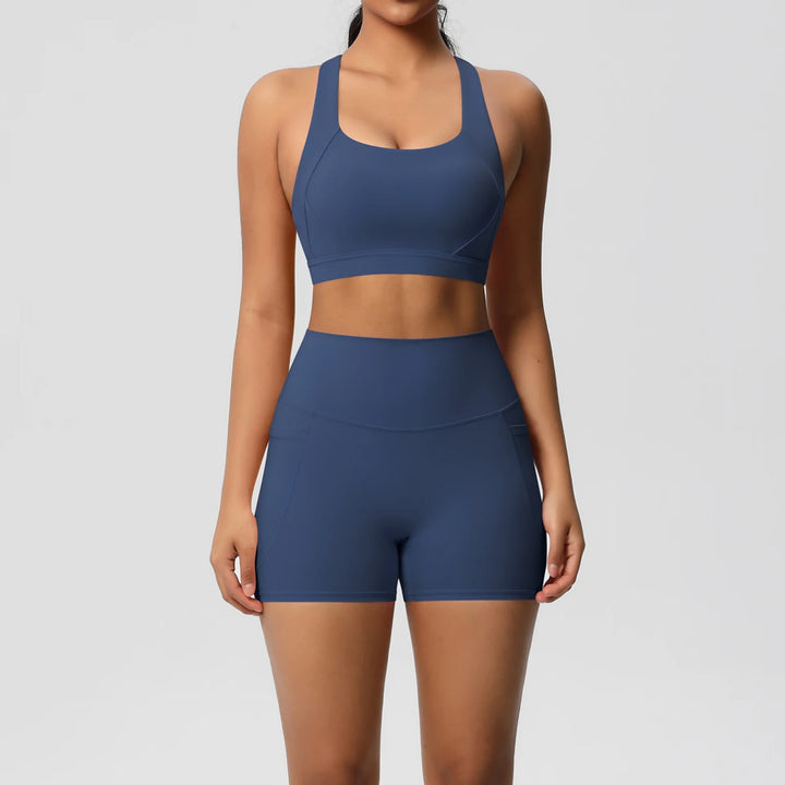 Women's 2-Piece Pocketed Activewear Set
