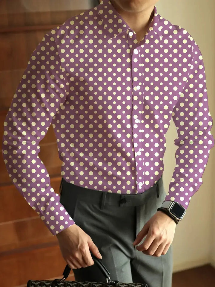 Men's Long-Sleeve Casual Shirt
